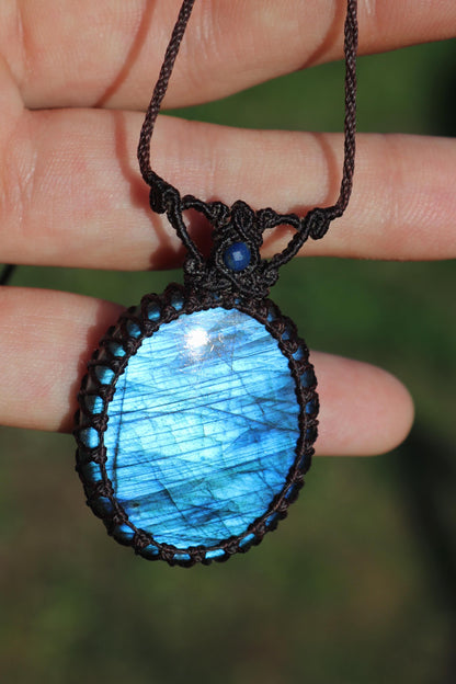 LABRADORITE bleu roi