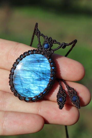 ROYAL deep blue LABRADORITE