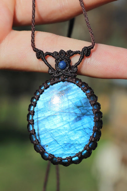 LABRADORITE bleu roi