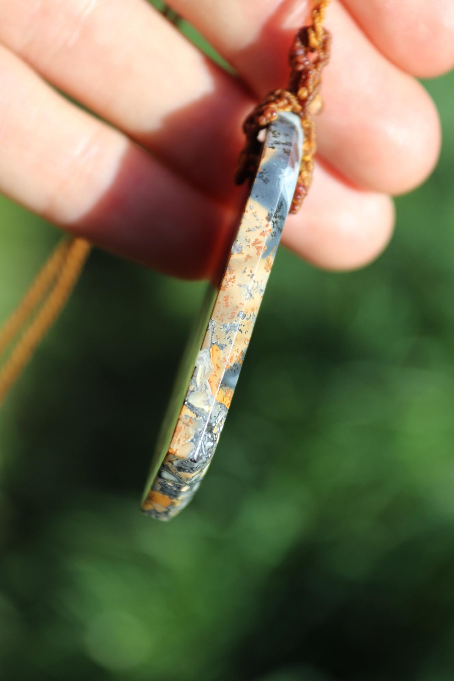 Pendentif en jaspe Maligano