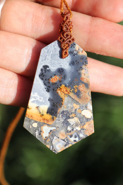 Pendentif en jaspe Maligano