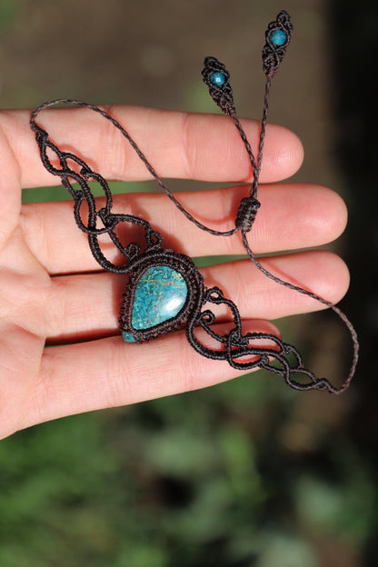 Teal Shattuckite Bracelet