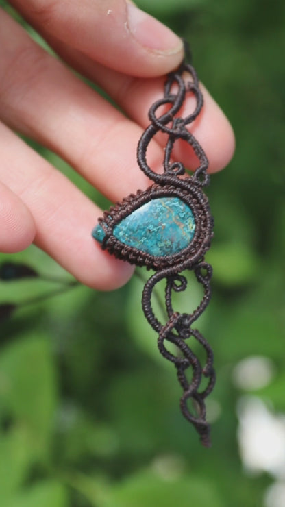Teal Shattuckite Bracelet